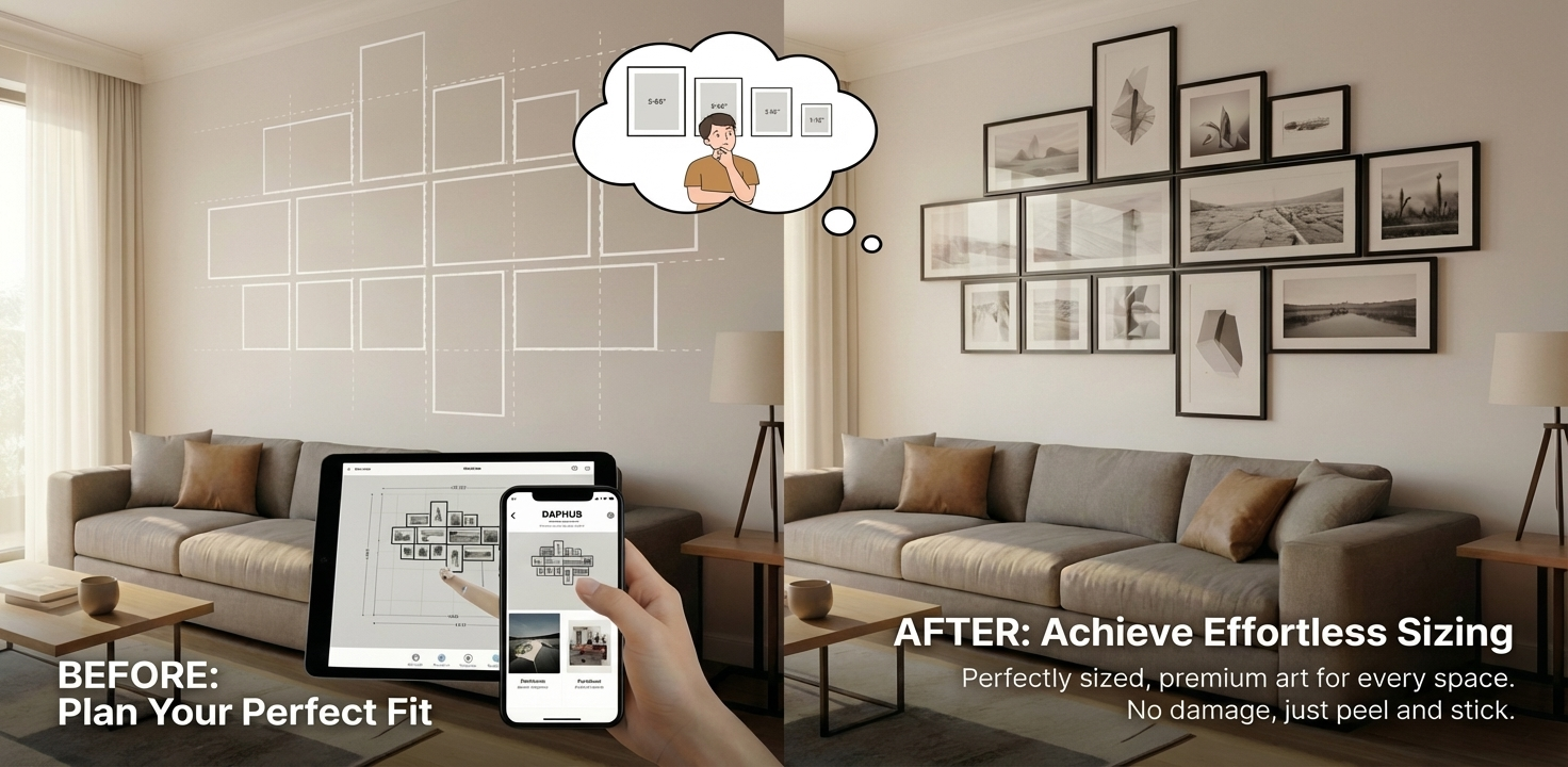 Why DapHub is a game-changer for custom wall decor in India