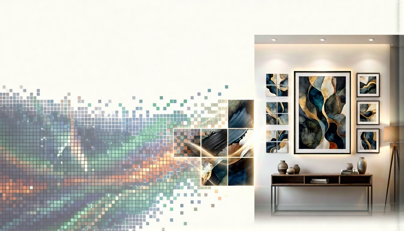 Wall art prints showing colour accuracy and sharpness on canvas and paper