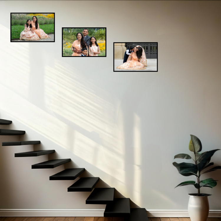 Family Memory Photo Frames Set of 3